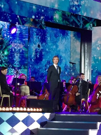 26 декабря Фабио Мастранджело посетил традиционный новогодний приём от имени Президента России
