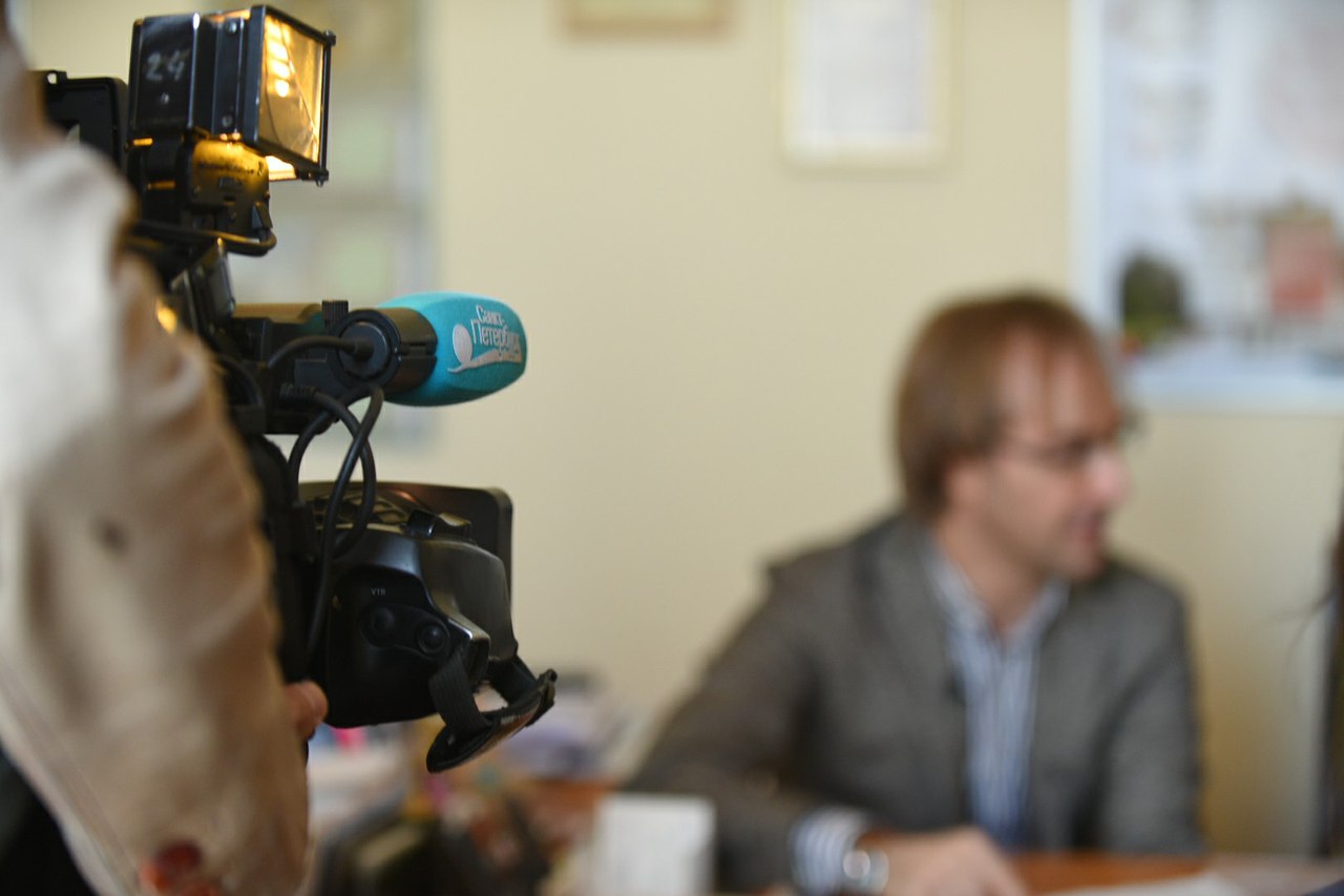 Фабио Мастранджело в программе "Проект 2015" на телеканале "Санкт-Петербург"